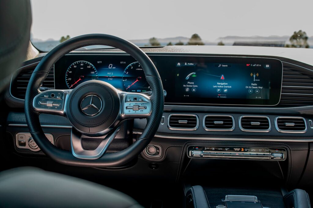 Mercedes GLS 450 2024 interior A Flagship Luxury SUV Review