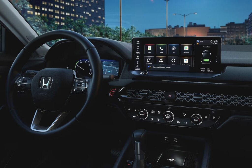 Brand New 2024 Honda Accord EX interior
