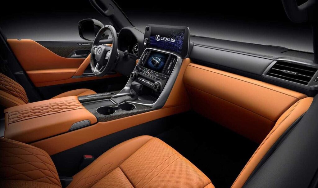 2024 Lexus LX interior