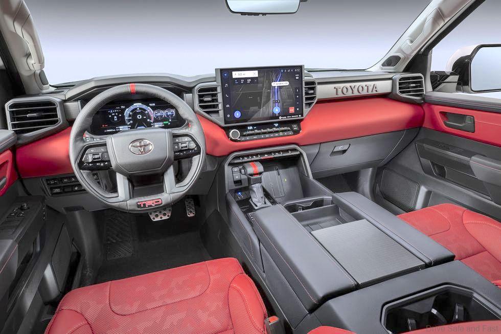2024 Toyota 4runner interior