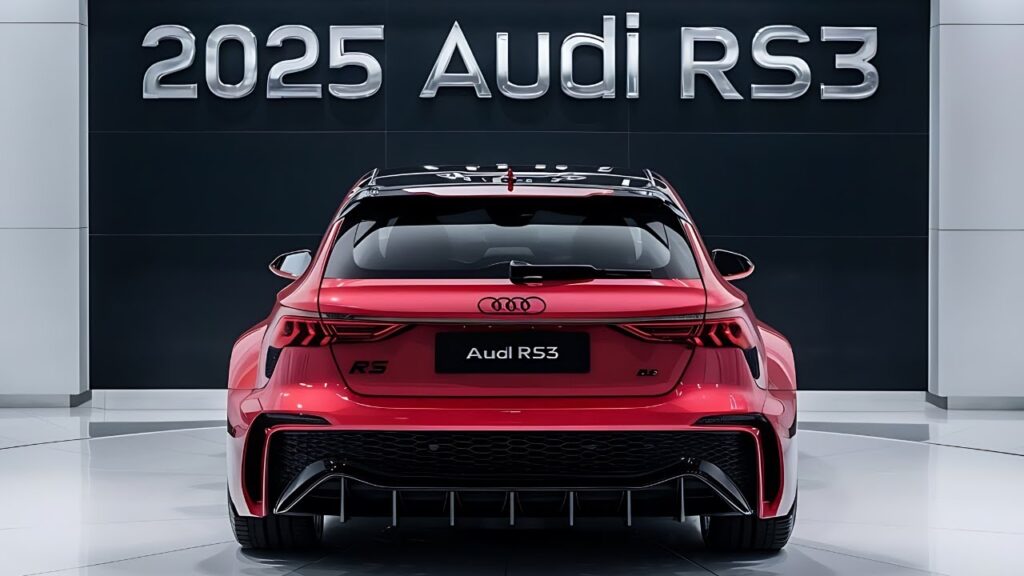 2025 Audi RS3 release date