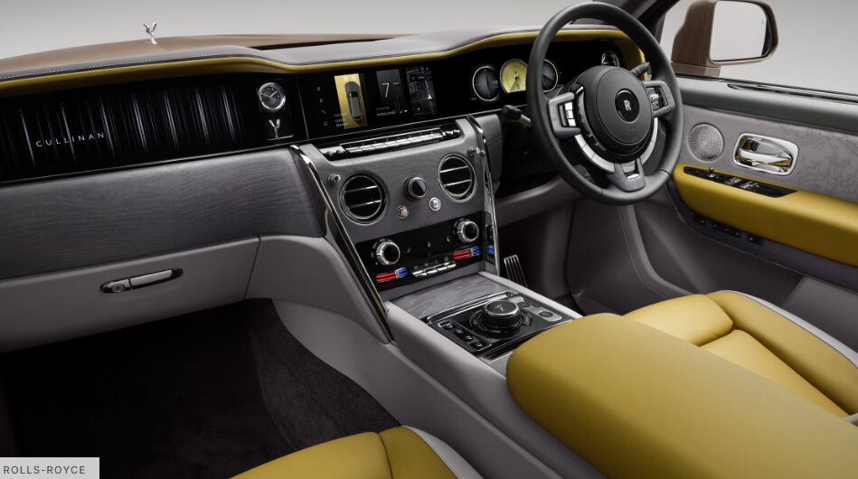 Rolls Royce Cullinan 2027 interior